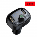 Bluetooth FM-saatja k&auml;ed-vabad autokomplekt 3,4A kahekordne USB MP3-helim&auml;ngija autolaadija FM-modulaator must