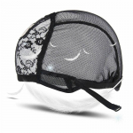 Pitsiv&otilde;rgust t&auml;is parukakork Juuksev&otilde;rkkudumism&uuml;tsid parukate valmistamiseks, reguleeritavad rihmad must