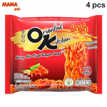 Mama kuivatatud kiirnuudlid idamaised k&ouml;&ouml;gikrevetid Tomyumi kastme maitsega 85 gx 4 tk / 8 tk / 12 tk - Tai toit 85 g x 4 pcs