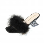 Naiste suvekingad 2022 Moodsad kontsad, sussid, naiste seksikad pl&uuml;&uuml;sist slaidid naiste pulmapeokingad 42 must