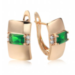 Kinel Square Vintage roheline tsirkoon naiste k&otilde;rvar&otilde;ngad roosa kullaga roosa kuldne v&auml;rv