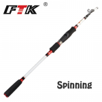 FTK teleskoop&otilde;ng, &uuml;likerge, p&ouml;&ouml;ratav ja valatud, s&uuml;sinikkiust &otilde;ngeritv, 1,8&ndash;3,0 m, ridva varustus SPINNING-1.8M