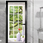 Akna v&auml;lisukse kleebis elutuppa Magamistoa DIY Isekleepuv tapeet Kodusisustus Ukseplakat Renoveerimine Lihtne kleepida MT-1148