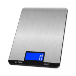 Digitaalne toidukaal 10 kg/22 naela laetav digitaalne k&ouml;&ouml;gikaal LCD-ekraaniga puutetundlike nuppudega 7 15kg must