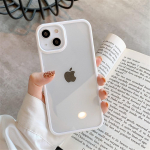 Candy p&otilde;rutuskindel silikoonist kaitserauaga telefoni&uuml;mbris iPhone 14 11 12 13 Pro Max X XS XR 8 7 Plus SE l&auml;bipaistva kaitse tagakaas For iPhone 11 valge