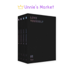 BTS Love Yourself Tear album R Ver. white