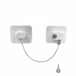 Parool Beebi turvaukse akende luku v&otilde;ti lastele Lastele Kodu turvalisus Kaitse Beebihooldus Kapp K&uuml;lmkapp Lukud Sahtel Square with Key