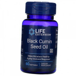 Mustk&ouml;&ouml;mne &otilde;li, mustk&ouml;&ouml;mne seemne&otilde;li, Life Extension 60 geelkapslit (71346001) 60softgels