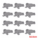 10 tk/partii hulgim&uuml;&uuml;k Tikand Plaaster Triikraud Plaastrid Riietus Plaastrid Riide peal Joped Dekoori Aplikatsioon &Otilde;mblustarvikud