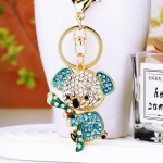 V&otilde;tmehoidja naistele ja t&uuml;drukutele, Rhinestone'i rahakott, Blingi seljakott v&otilde;tmehoidja, kristallkotist amulett, l&otilde;busad v&otilde;tmehoidjad sinine