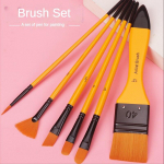 JOWOART lauapintsel Gua&scaron;&scaron; akr&uuml;&uuml;l akvarell &otilde;liv&auml;rvi pintsel Professionaalne komplekt Lehvikukujuline nailonist juuksed lameda peaga laste algajatele t&ouml;&ouml;riistad