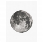 Moon Phases Prindi Hall Kuu Plakat Kuu Akvarell Kunst L&otilde;uendimaal Magamistoa seinapilt elutoa jaoks Koduseina kunst sisekujundus 30x40cm No Frame