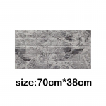 1/5/10 tk 70*38cm tapeet Isekleepuv 3d magamistoa kaunistussein veekindel niiskuskindel pehme pakendiga tapeet 10pcs 70*38cm