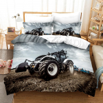 3D maastikus&otilde;idukite voodipesu komplekt P&otilde;llumajanduss&otilde;idukite tekikott Padjap&uuml;&uuml;r 2/3 t&uuml;kki AU/DE/US/UK/EU t&auml;issuuruses dekoratiivne tekikott Baby 100x135cm