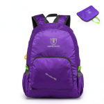 Vaba aja veetmine vabaspordis kahe &otilde;laga kokkupandav seljakott Veekindel kaasaskantav kott Multifunktsionaalne m&auml;gironimisreisikott one size lilla