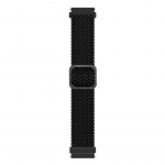 20 mm 22 mm punutud nailonrihm Realme kella jaoks 3/2/2 Pro S/S Pro elastne kellarihm Samsung Huawei Amazfit nutikellarihma jaoks 20mm Universal must