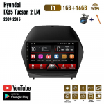 9-tolline Androidi autostereo raadio Hyundai IX35 Tucson 2 LM jaoks 2009-2015 auto multimeediumipleier DVD k&otilde;larid peakomplekti heli WIFI 1+16 GB