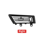 LHD eesmine vasak keskel parem tagumine &otilde;hukonditsioneeri ventilatsiooniv&otilde;re v&auml;ljalaskeava kroomiga BMW 7. seeria jaoks F02 F01 730 735 745 Left black