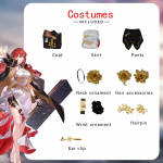 Star Dome Railway Cos Jizi Cos Server t&auml;iskomplekt Ahenda kolm m&auml;ngu Sama Jizi Cosplay server XS punane/valge