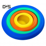 4 tk toidukate silikoonist toidus&auml;&auml;stjad, hea tihendus, tolmukindlad, paksendatud BPA-vabad n&otilde;udepesumasinas ohutud toidukatted mitmev&auml;rviline