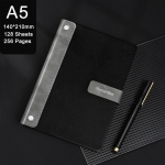 (Tasuta kohandatud logo) A5/B5 pandlaga m&auml;rkmik, k&otilde;vast nahast m&auml;rkmik, &otilde;pilasp&auml;evik, ainem&auml;rkmik, &auml;rikohtumiste protokollid A5