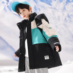 Laste sulejope 2023. aasta talvine poiste ja t&uuml;drukute kombinesoon, paks mantel 110cm roheline