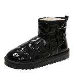 Karusnahk hoiab soojas lumesaapad Naiste platvorm, k&otilde;rge kontsaga kingad Naiste mugavused veekindlad l&uuml;hikesed saapad 36 taevasinine v&auml;rv