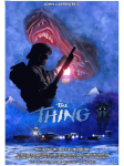 Klassikaline &otilde;udusfilm The Thing Plakatid Prinditud L&otilde;uendimaal John Carpenter Seinakunst Pilt Magamistuppa Kodu Kaunistamiseks 21x30cm No Frame