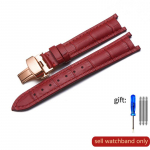 Ehtsast nahast k&auml;ekellarihm Vivienne Westwoodi naistele naistele Pehme mugav n&otilde;gus liides kellarihm 18mm randmepael 18x10mm