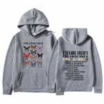 2023 Retro Taylor The Eras Tour Butterfly Print Hoody Hip Hop Streetwear Hoodie Unisex Naiste Trendikad dressipluusid Unisex jaoks S