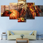 Kuum m&uuml;&uuml;a Modulaarne HD tr&uuml;kkimine 5 t&uuml;kki l&otilde;uendimaal Teravilja maisi k&otilde;rvitsa ja puuvilja t&uuml;&uuml;pi plakat Kodukaunistus Elutoa raamistik Ilma raamita 20x35cm*2 20x45cm*2 20x55cm*1