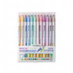 12 tk. Kahe otsaga Magic v&auml;rvimuutev esilet&otilde;stja pliiatsikomplekt &Otilde;pilasp&auml;evik V&auml;ljal&otilde;igete album Maalimispliiats Koolitarbed 12pcs