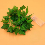 1 tk Ivy Decor String Lights 20 LED Fairy Night Lights kodutoa magamistoa seina kaunistamiseks roheline