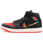 Air Jordan 1 Mid SE SiEMPRE Familia Unisex tossud Must Valge Rooma-Roheline DN4904-001 38