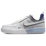 Nike Air Force 1 React Valge Hele Foto Sinine Meeste Tossud DH7615-101 38.5