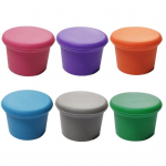 6 tk silikoonist veinipudeli kaane kork korgist alternatiivse toidukvaliteediga korduvkasutatav &scaron;ampanja &otilde;llepudeli kaane tihend