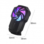 M&auml;ng Jahutusventilaator Radiaatori hammasrattad Reguleeritavad mobiiltelefoni jahuti jahutusradiaatori tarvikud