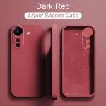 XiaoMi POCO C65 C 65 POCOC65 6,74-tollise vedela silikoon&uuml;mbrise globaalse versiooni jaoks, kaamera kaitse&uuml;mbris, ruudukujuline kate, silikoon POCO C65 tumepunast v&auml;rvi