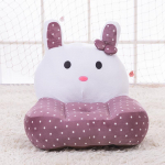 Laste minidiivan lastele laisk diivanipadi roosa