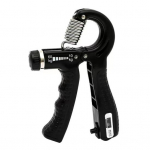 Sportlik k&auml;epide tugeva vedruga ergonoomiliste k&auml;epidemetega j&otilde;utreeninguks must