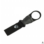 V&auml;litassi rippuv pannal nailonrihm pannal konksklamber Veetarvikud seljakoti riidepuu U7M9 black-one-size