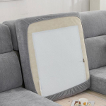 Eifloy k&otilde;rge venitusega istmepadja kate Individuaalne istmepadi 2 3 4 istmega diivani kate &scaron;enill m&ouml;&ouml;blikaitse kassidele lastele Headrest cover S 1pc beež