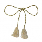 1 tk Home Fancy Wrap Rope Window Lines Room Kardin Fringe Tutt Tieback beež