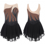 T&uuml;drukute iluuisutamise kost&uuml;&uuml;m, l&uuml;&uuml;riline tants, ballett, r&uuml;tmiline v&otilde;imlemine, trikoo kleit, l&auml;ikiv kivist v&otilde;rgust tantsuriided 13-14 Years