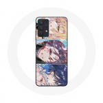 &Uuml;mbris Samsung Galaxy A32 5G Tanjiro Inosuke ja Zenitsu Demon Slayer Kimetsu no Yaiba Manga jaoks