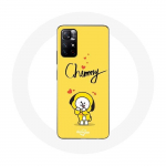 Kollase taustaga &uuml;mbris Xiaomi Redmi Note 11s 5G BTS Bangtan Boys BT21 Chimmy Jimin jaoks