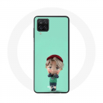 &Uuml;mbris Samsung Galaxy A12 BTS TinyTAN Jimin Animation jaoks