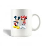 Mug en C&eacute;ramique Cartoon Mickey Mouse Et Minnie Mouse S&eacute;rie de films