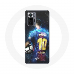 Coque pour Xiaomi Redmi Note 10 Pro Lionel Messi Club de football de Barcelone FCB