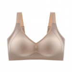 Suures suuruses rinnahoidja naistele &Otilde;mblusteta Push Up rinnahoidjad Mugavad juhtmevabad naiste k&auml;ehoidjad Suures suuruses Active rinnahoidja Seksikas aluspesu Mto6XL 4XL